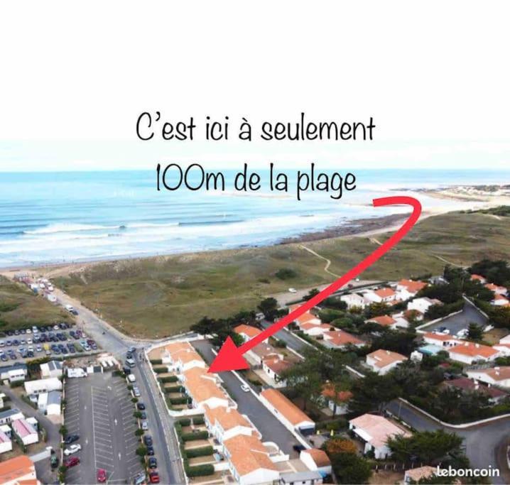 Charmante Maison De Plage Brétignolles-sur-Mer Dış mekan fotoğraf